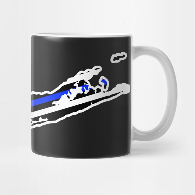 Long Island Thin Blue Line by ilvms